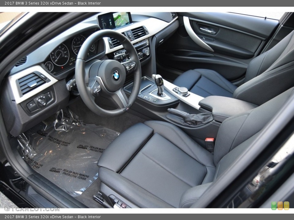 Black Interior Photo for the 2017 BMW 3 Series 320i xDrive Sedan #118472922