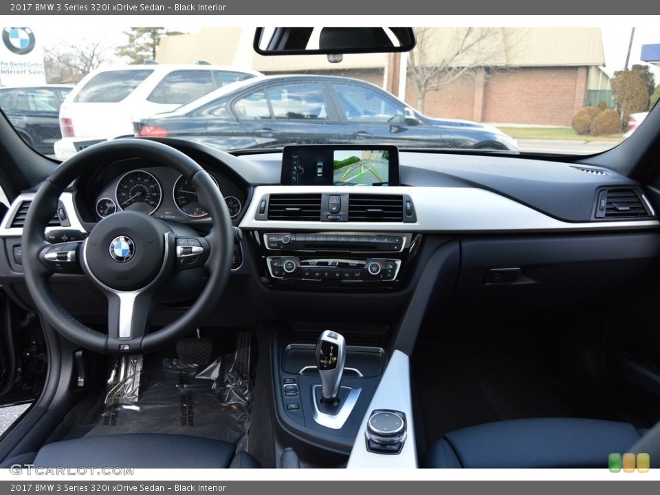 Black Interior Dashboard for the 2017 BMW 3 Series 320i xDrive Sedan #118473051