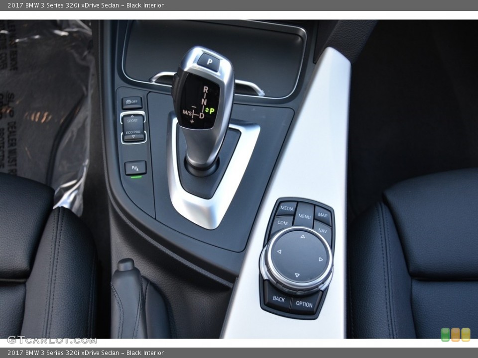 Black Interior Transmission for the 2017 BMW 3 Series 320i xDrive Sedan #118473105