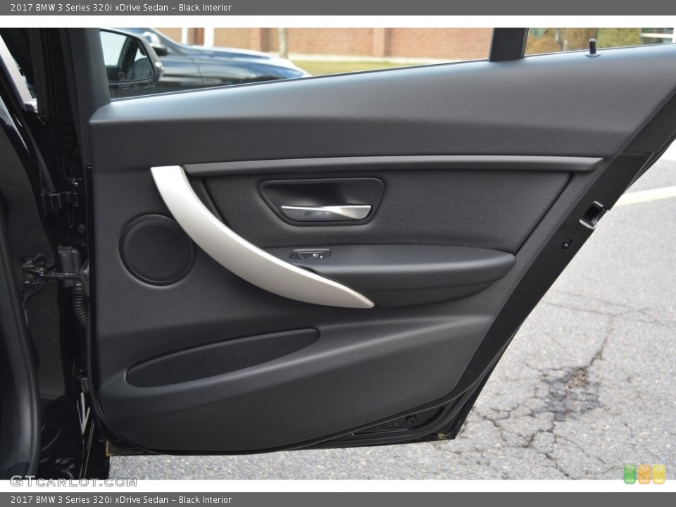 Black Interior Door Panel for the 2017 BMW 3 Series 320i xDrive Sedan #118473249