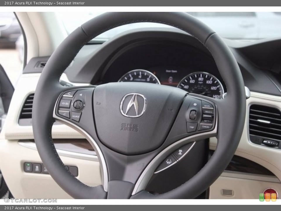 Seacoast Interior Steering Wheel for the 2017 Acura RLX Technology #118479927