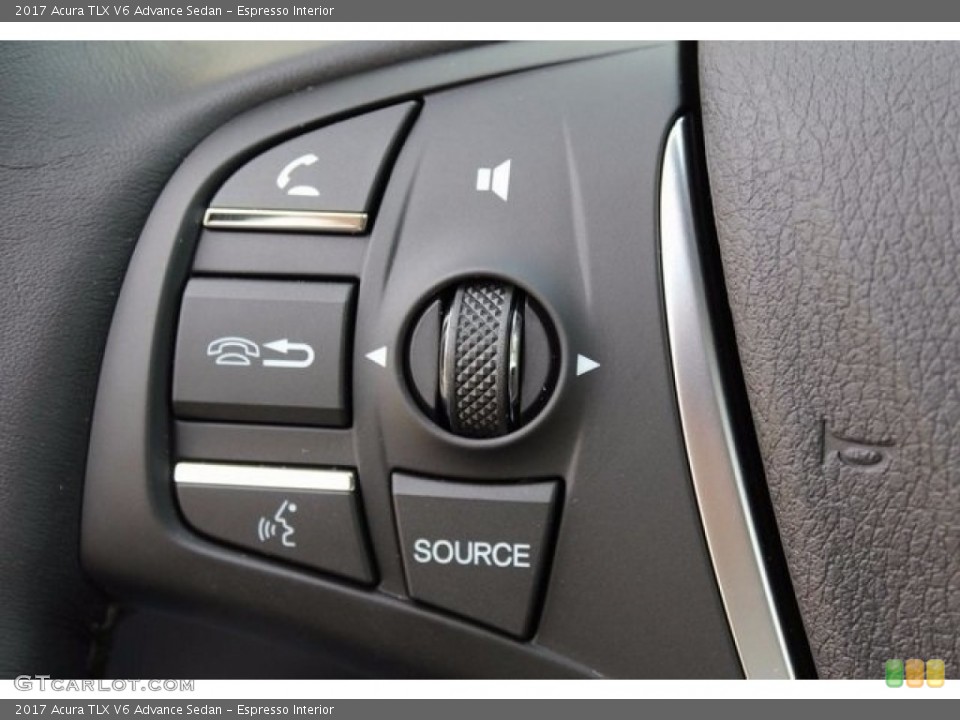 Espresso Interior Controls for the 2017 Acura TLX V6 Advance Sedan #118482690