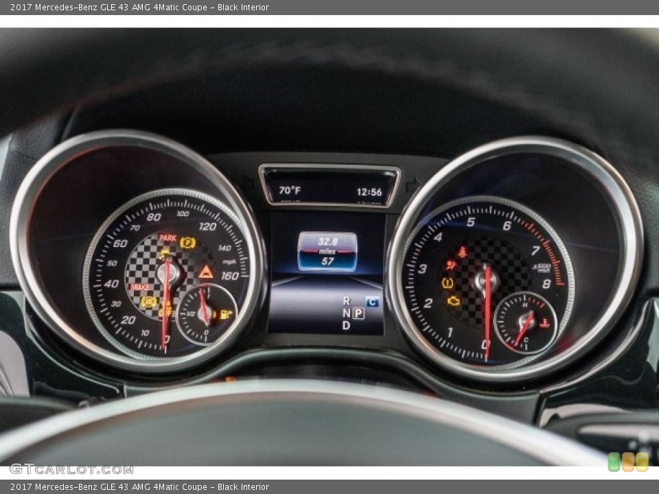 Black Interior Gauges for the 2017 Mercedes-Benz GLE 43 AMG 4Matic Coupe #118483344