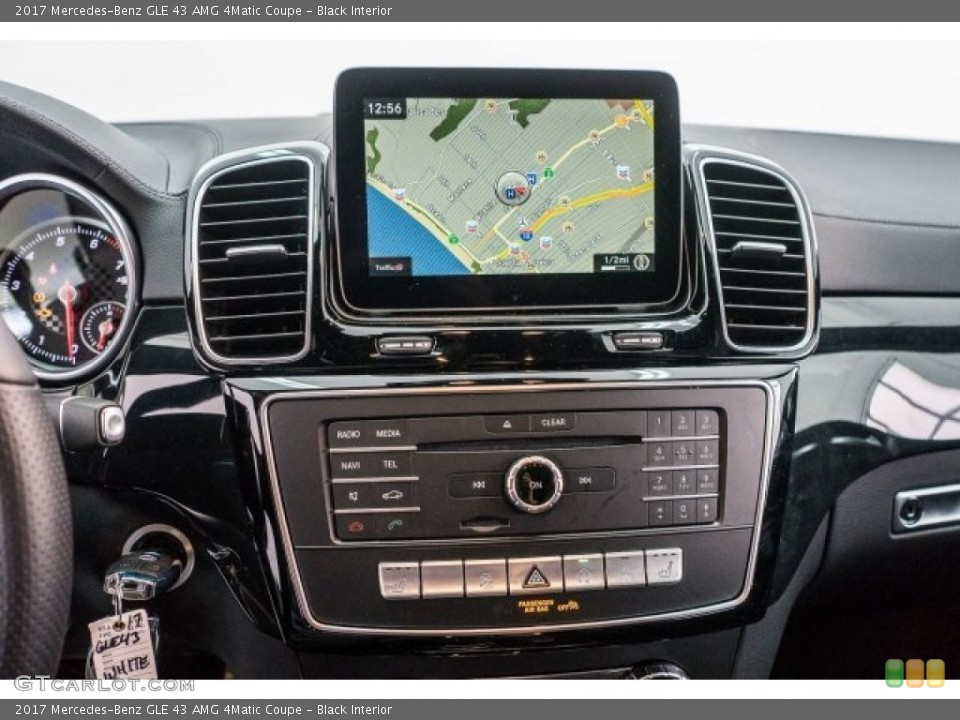 Black Interior Controls for the 2017 Mercedes-Benz GLE 43 AMG 4Matic Coupe #118483368