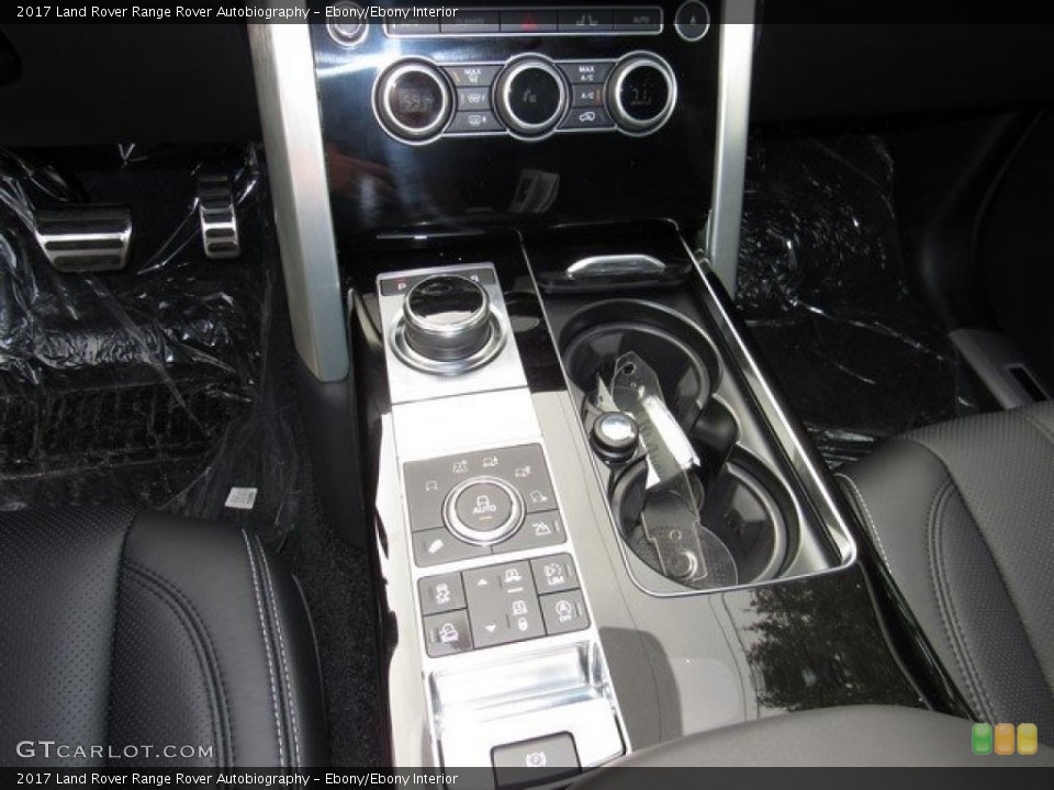 Ebony/Ebony Interior Controls for the 2017 Land Rover Range Rover Autobiography #118485273