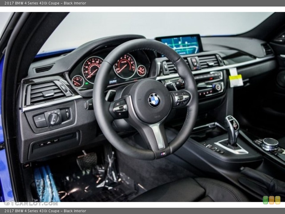 Black Interior Dashboard for the 2017 BMW 4 Series 430i Coupe #118486446