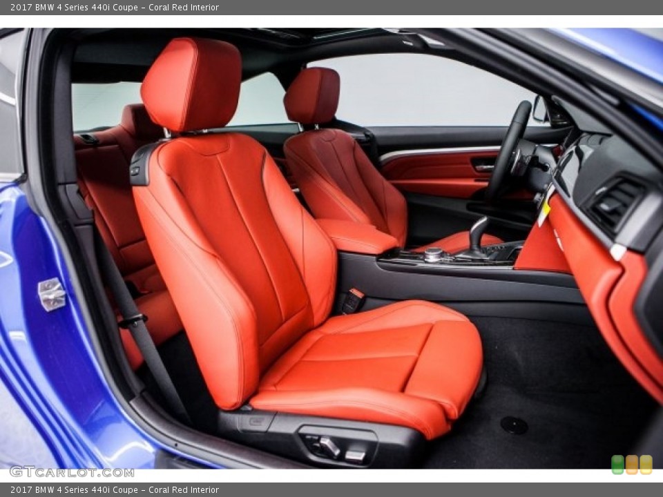 Coral Red Interior Photo for the 2017 BMW 4 Series 440i Coupe #118486587