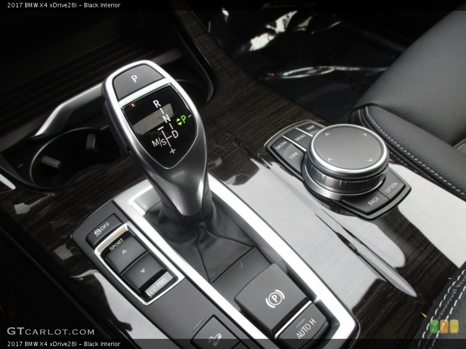 Black Interior Transmission for the 2017 BMW X4 xDrive28i #118487874