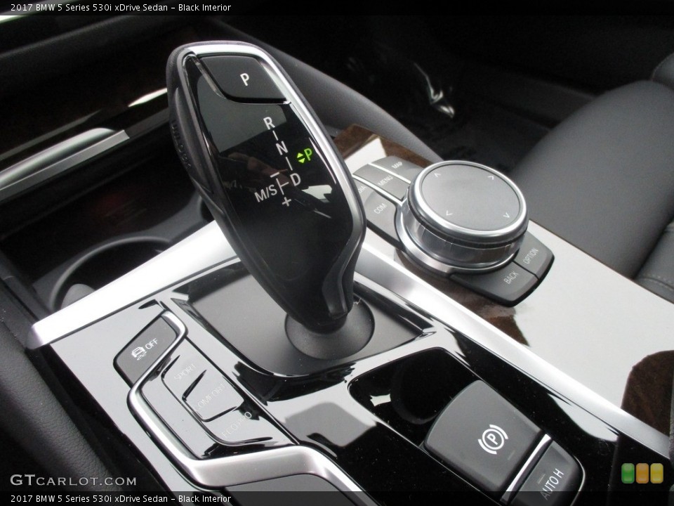 Black Interior Transmission for the 2017 BMW 5 Series 530i xDrive Sedan #118488927