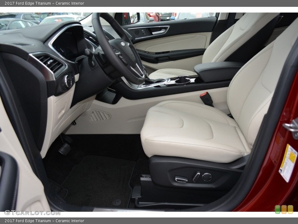 Ceramic Interior Front Seat for the 2017 Ford Edge Titanium #118491483