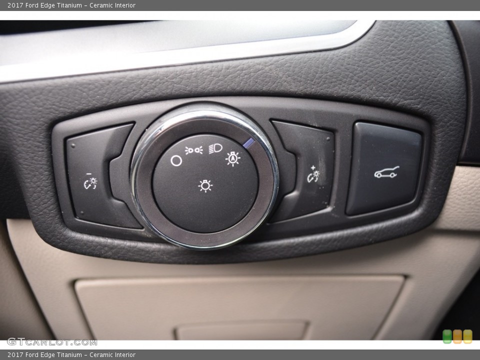 Ceramic Interior Controls for the 2017 Ford Edge Titanium #118491834