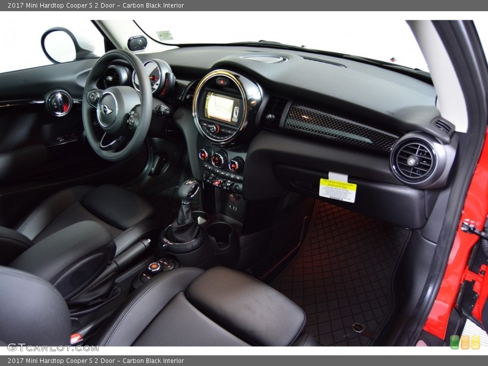Carbon Black Interior Photo for the 2017 Mini Hardtop Cooper S 2 Door #118506744