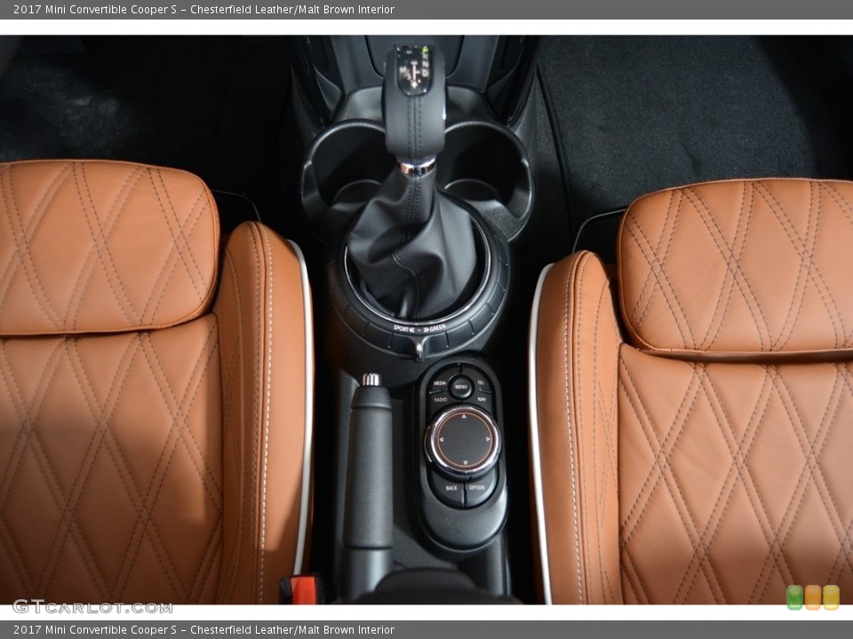 Chesterfield Leather/Malt Brown Interior Transmission for the 2017 Mini Convertible Cooper S #118507291