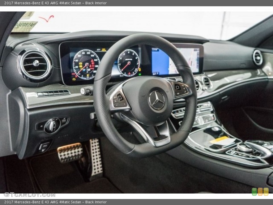 Black Interior Dashboard for the 2017 Mercedes-Benz E 43 AMG 4Matic Sedan #118511127