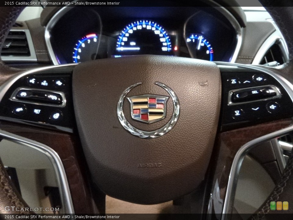 Shale/Brownstone Interior Controls for the 2015 Cadillac SRX Performance AWD #118512123