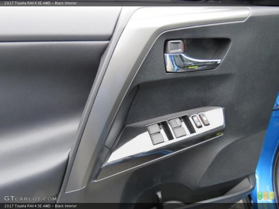 Black Interior Door Panel for the 2017 Toyota RAV4 SE AWD #118514665