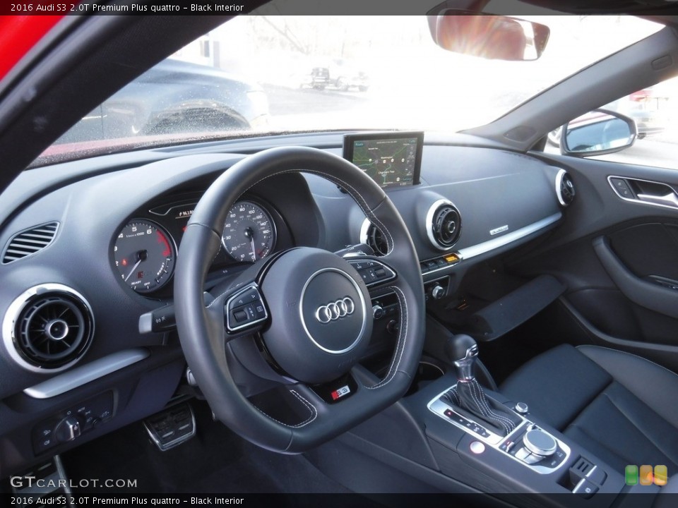 Black Interior Photo for the 2016 Audi S3 2.0T Premium Plus quattro #118530193