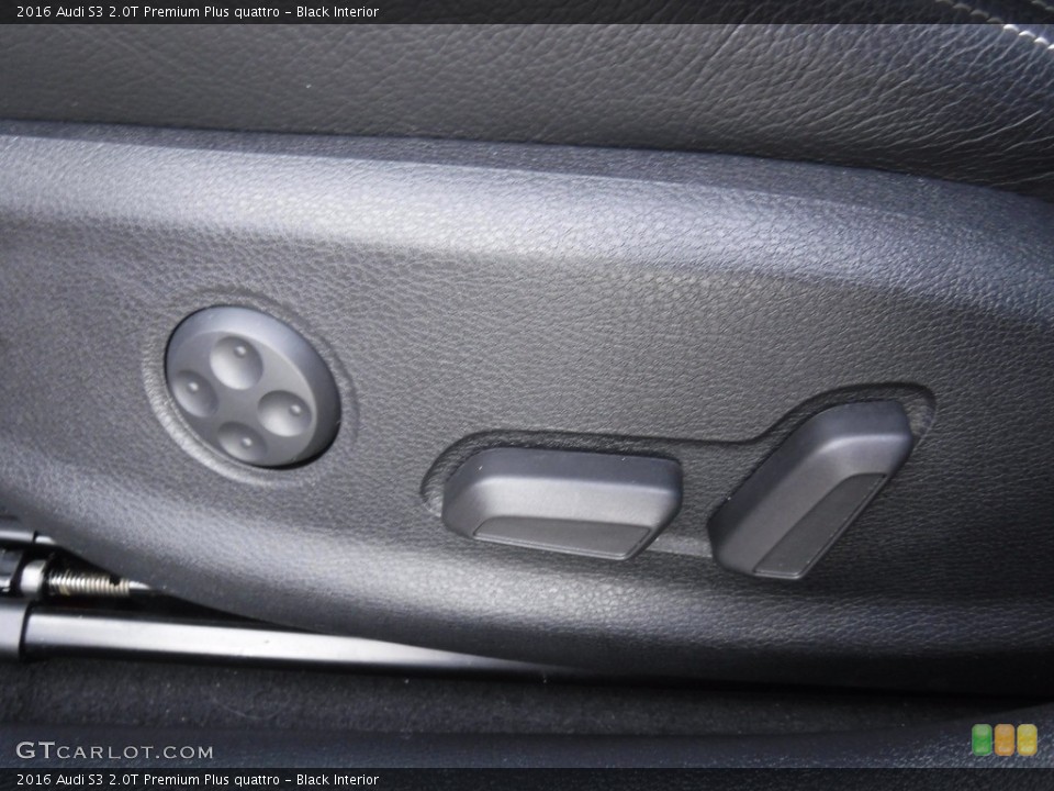 Black Interior Controls for the 2016 Audi S3 2.0T Premium Plus quattro #118530241