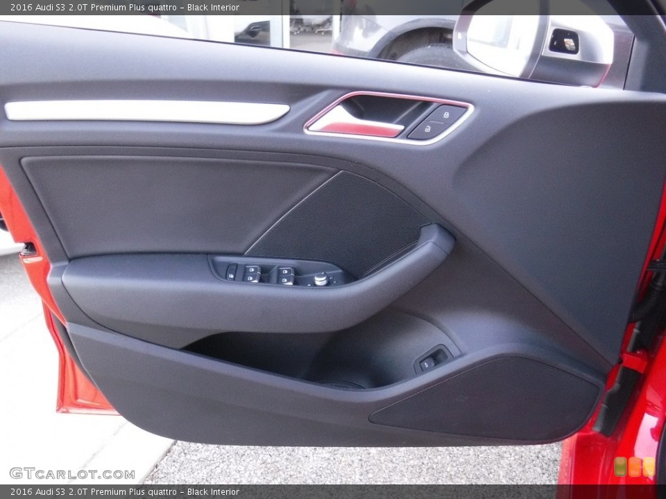 Black Interior Door Panel for the 2016 Audi S3 2.0T Premium Plus quattro #118530265