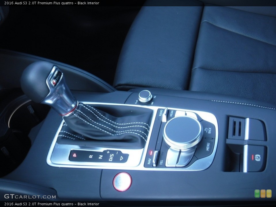 Black Interior Transmission for the 2016 Audi S3 2.0T Premium Plus quattro #118530355