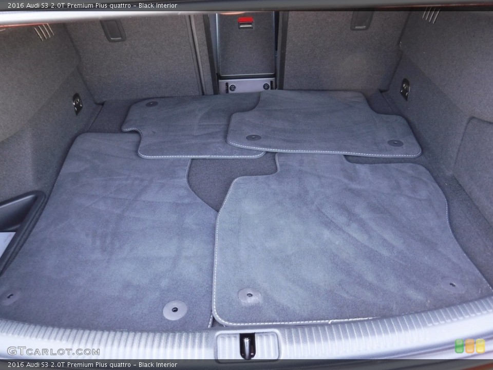 Black Interior Trunk for the 2016 Audi S3 2.0T Premium Plus quattro #118530575