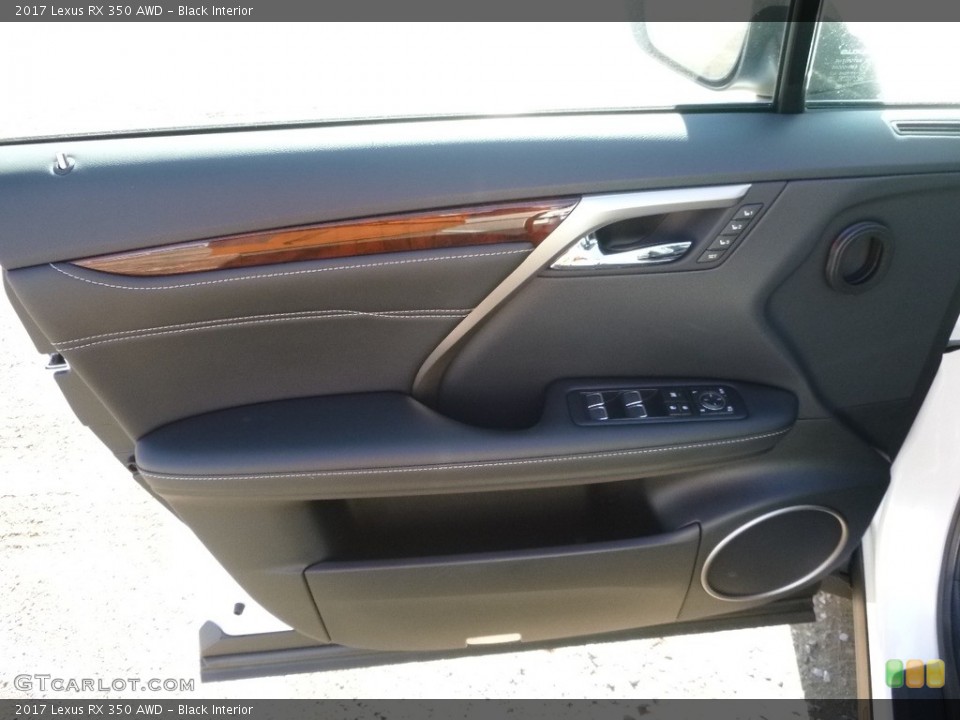 Black Interior Door Panel for the 2017 Lexus RX 350 AWD #118532377