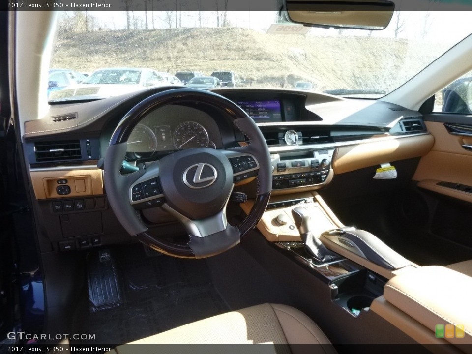 Flaxen Interior Photo for the 2017 Lexus ES 350 #118532644