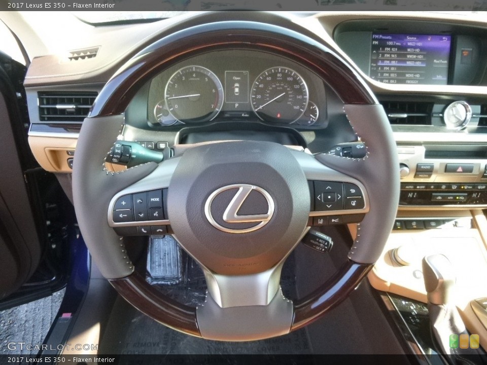 Flaxen Interior Steering Wheel for the 2017 Lexus ES 350 #118532704