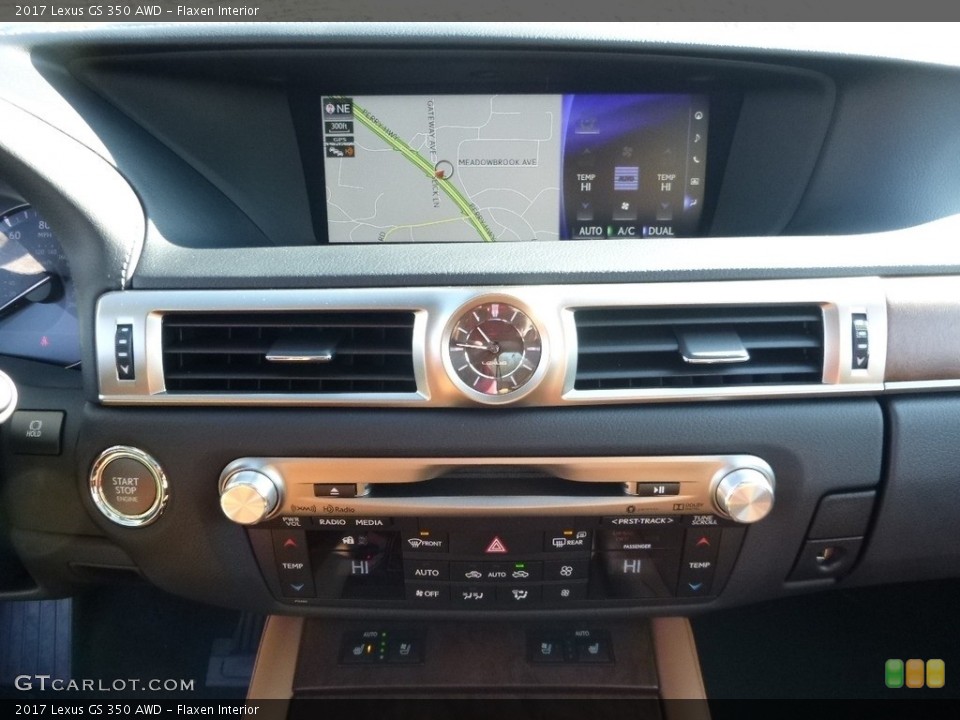Flaxen Interior Controls for the 2017 Lexus GS 350 AWD #118533838