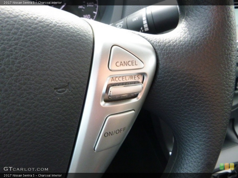 Charcoal Interior Controls for the 2017 Nissan Sentra S #118540515