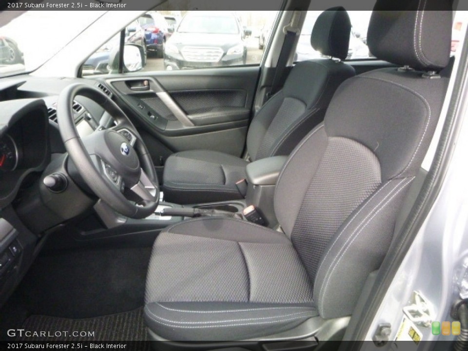Black Interior Photo for the 2017 Subaru Forester 2.5i #118543731