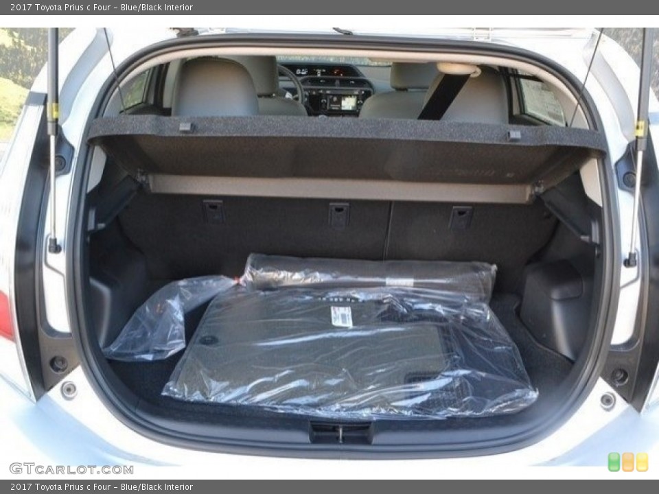 Blue/Black Interior Trunk for the 2017 Toyota Prius c Four #118544988