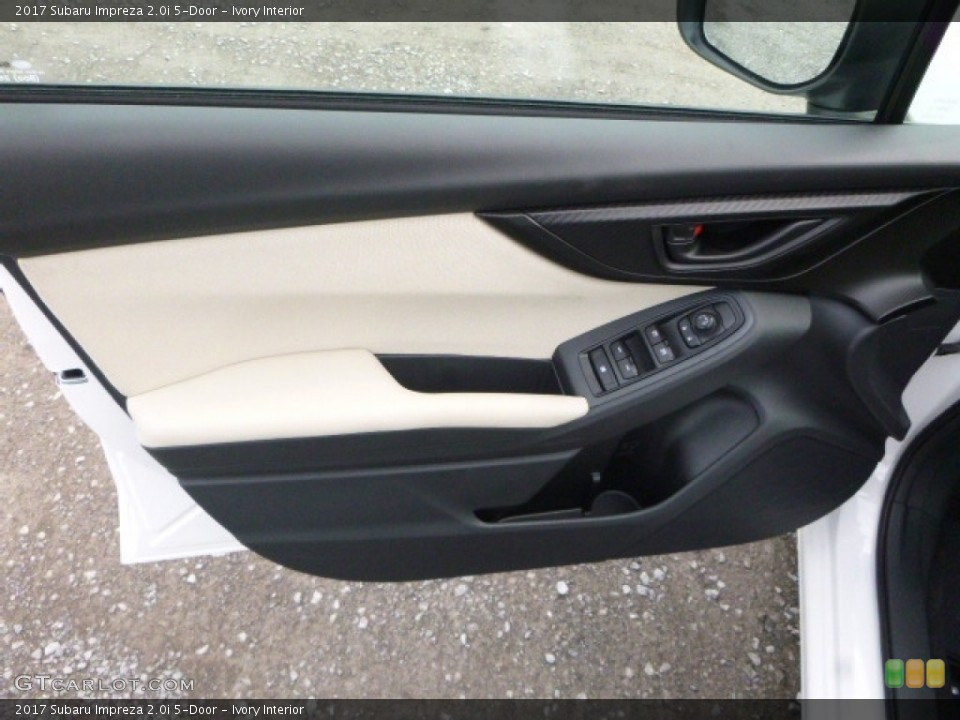 Ivory Interior Door Panel for the 2017 Subaru Impreza 2.0i 5-Door #118545240