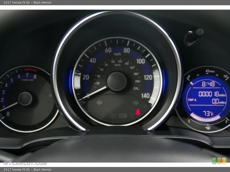 Black Interior Gauges for the 2017 Honda Fit EX #118545564