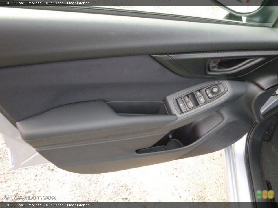 Black Interior Door Panel for the 2017 Subaru Impreza 2.0i 4-Door #118545753