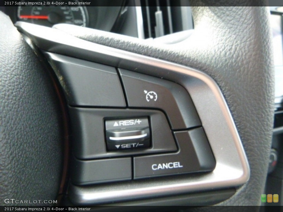 Black Interior Controls for the 2017 Subaru Impreza 2.0i 4-Door #118545876