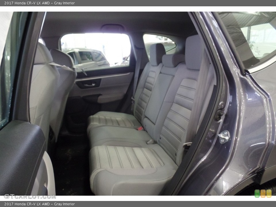 Gray Interior Rear Seat for the 2017 Honda CR-V LX AWD #118553262