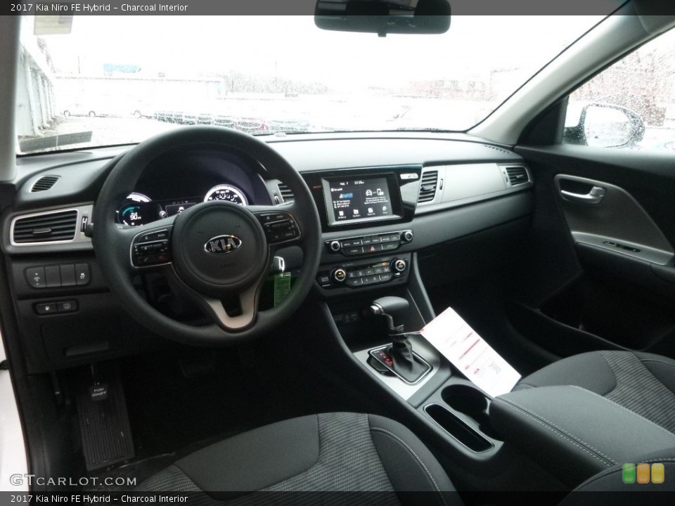 Charcoal Interior Photo for the 2017 Kia Niro FE Hybrid #118554146
