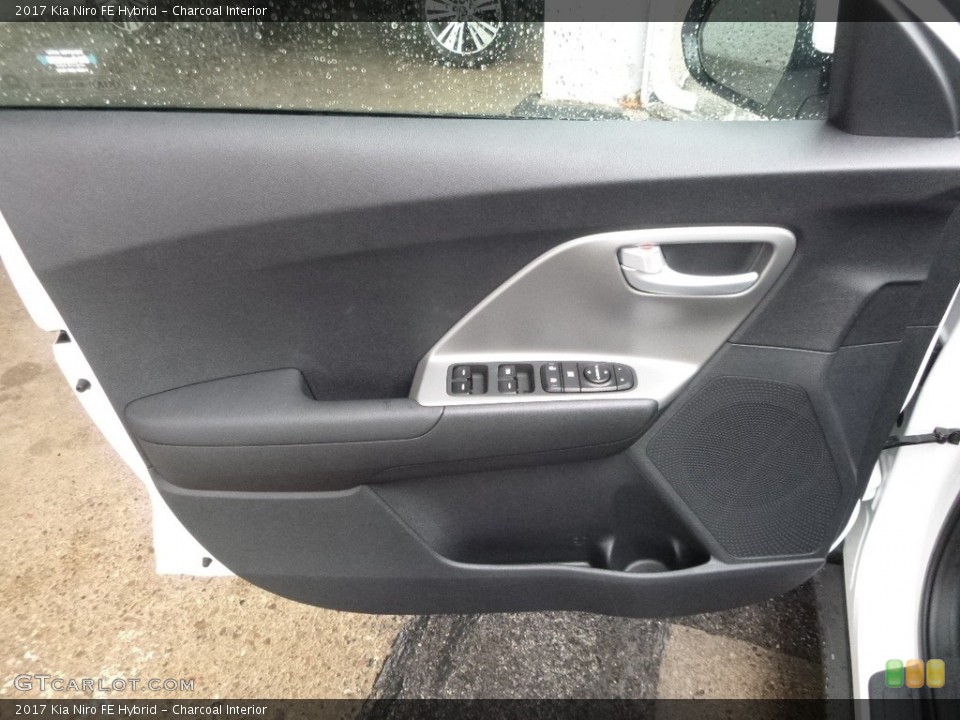Charcoal Interior Door Panel for the 2017 Kia Niro FE Hybrid #118554171