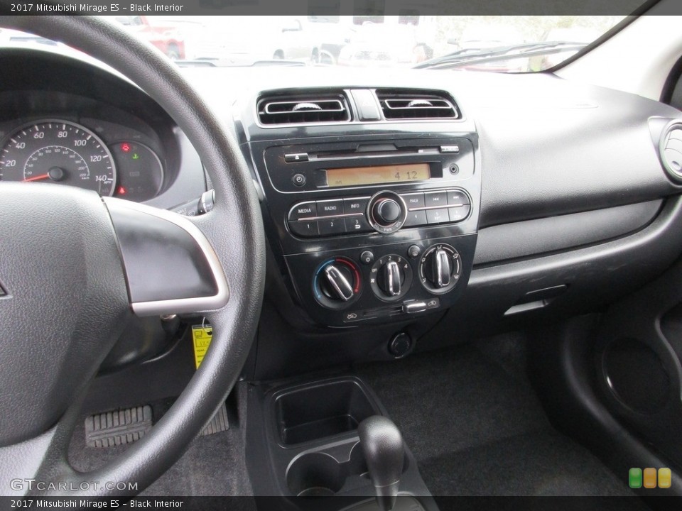 Black Interior Dashboard for the 2017 Mitsubishi Mirage ES #118561086