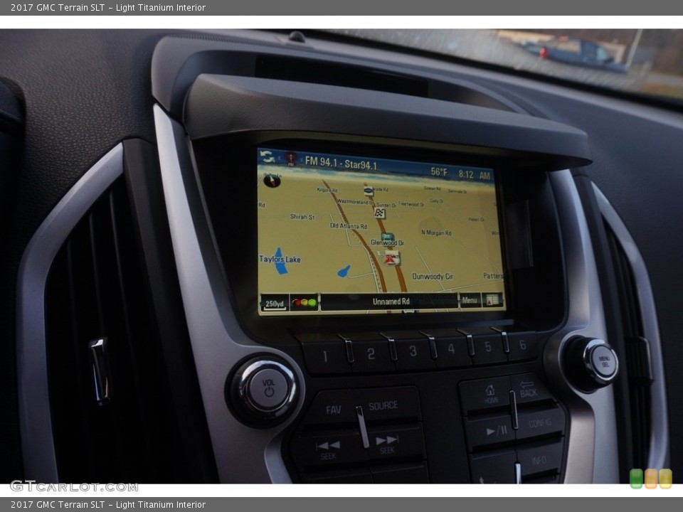 Light Titanium Interior Navigation for the 2017 GMC Terrain SLT #118563351