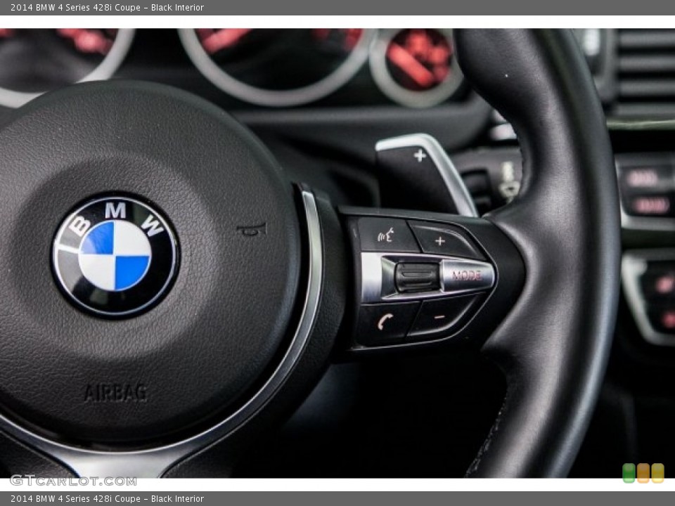 Black Interior Controls for the 2014 BMW 4 Series 428i Coupe #118567743