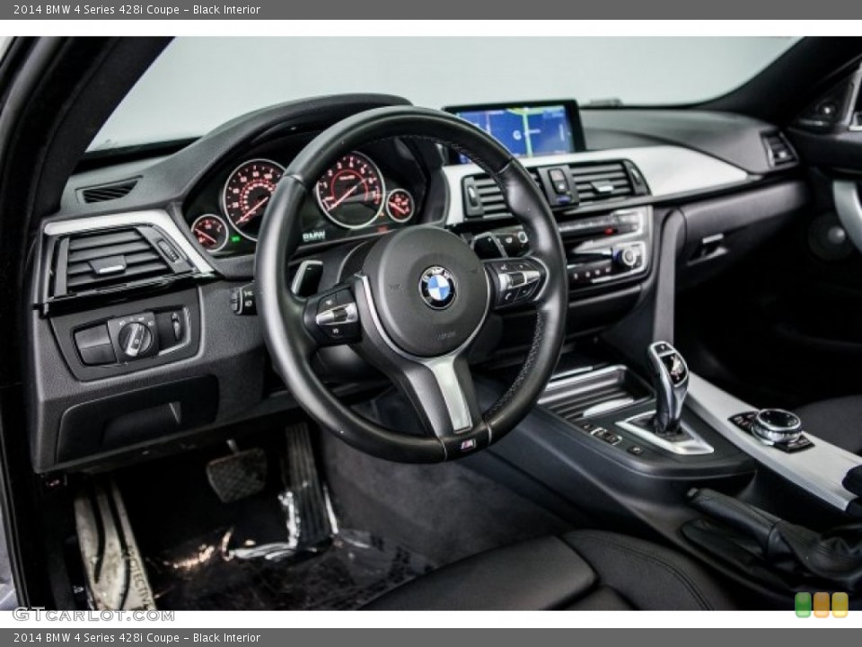 Black Interior Dashboard for the 2014 BMW 4 Series 428i Coupe #118567773