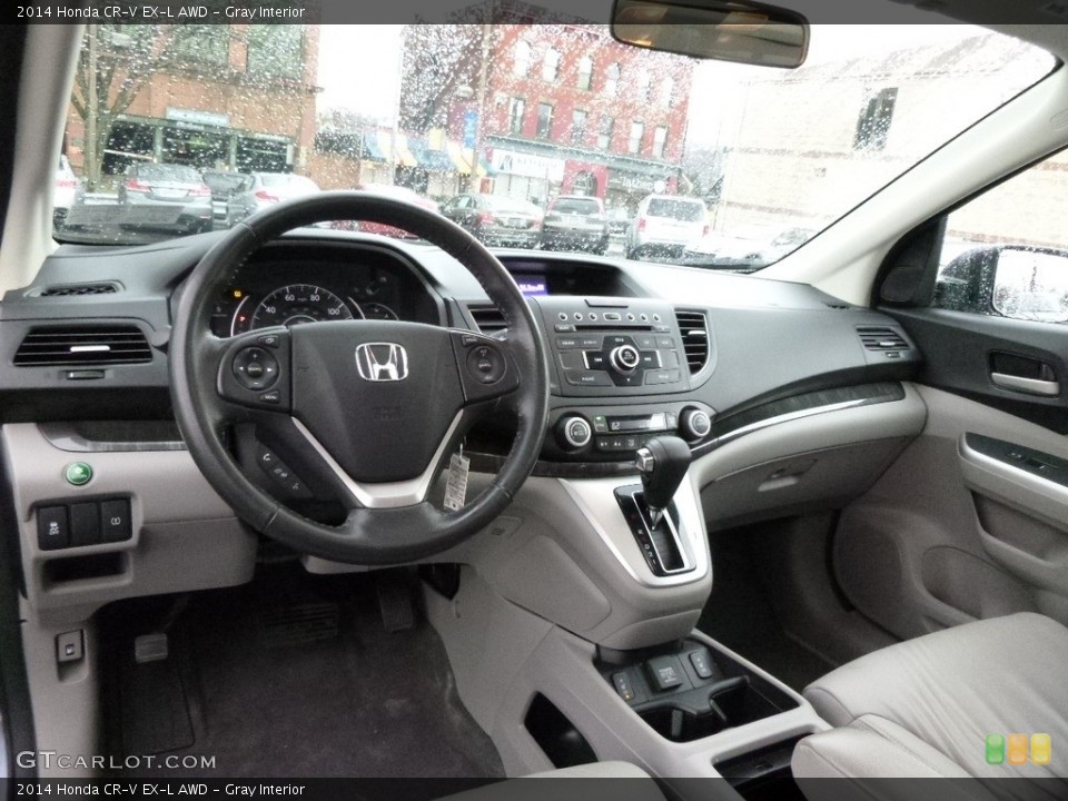 Gray Interior Photo for the 2014 Honda CR-V EX-L AWD #118570744