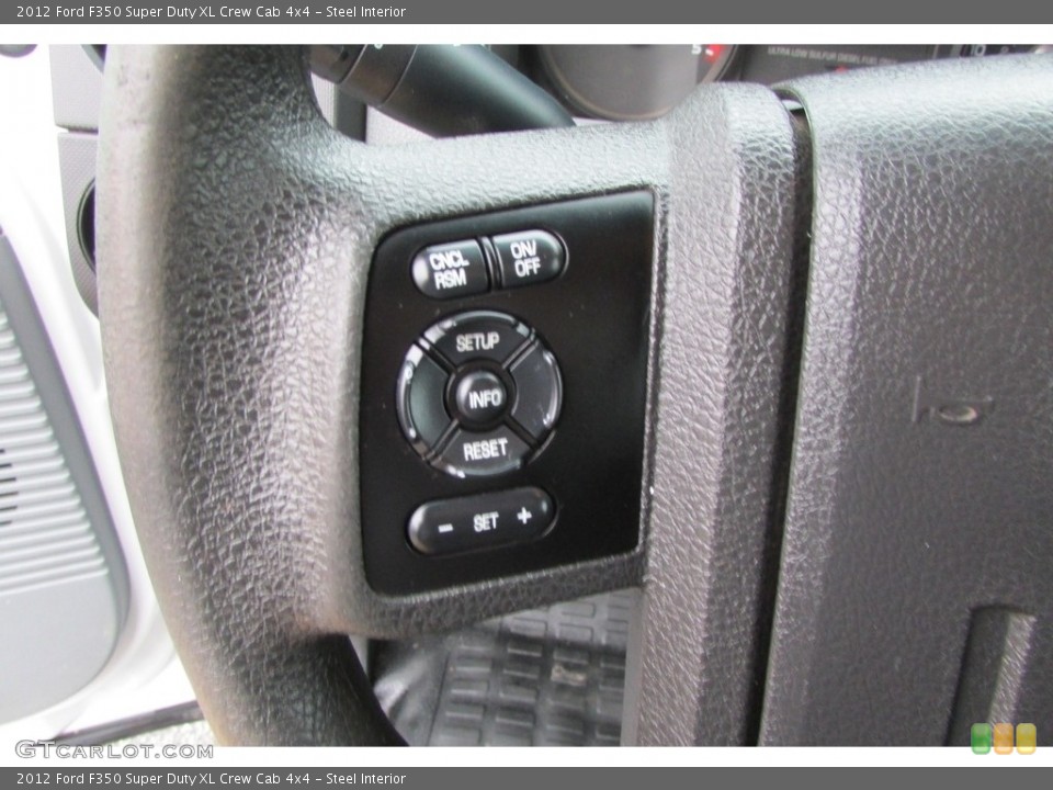 Steel Interior Controls for the 2012 Ford F350 Super Duty XL Crew Cab 4x4 #118570800
