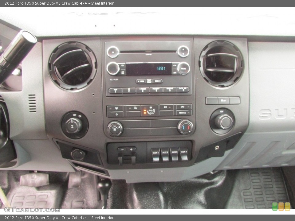 Steel Interior Controls for the 2012 Ford F350 Super Duty XL Crew Cab 4x4 #118570824