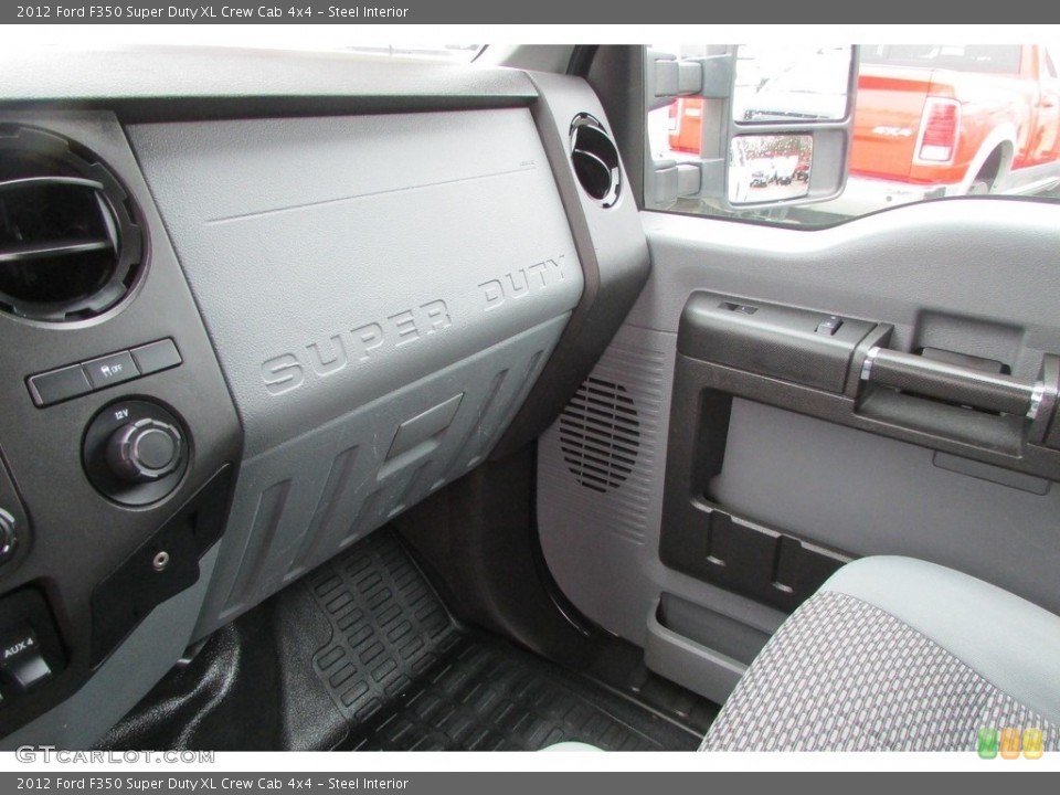 Steel Interior Dashboard for the 2012 Ford F350 Super Duty XL Crew Cab 4x4 #118570848