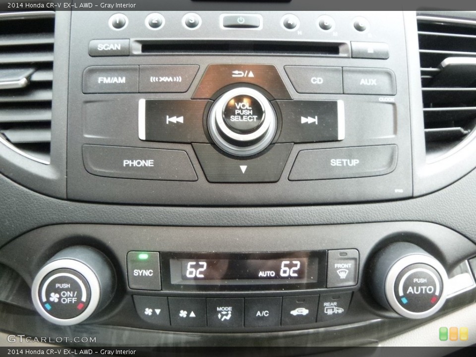 Gray Interior Controls for the 2014 Honda CR-V EX-L AWD #118571181