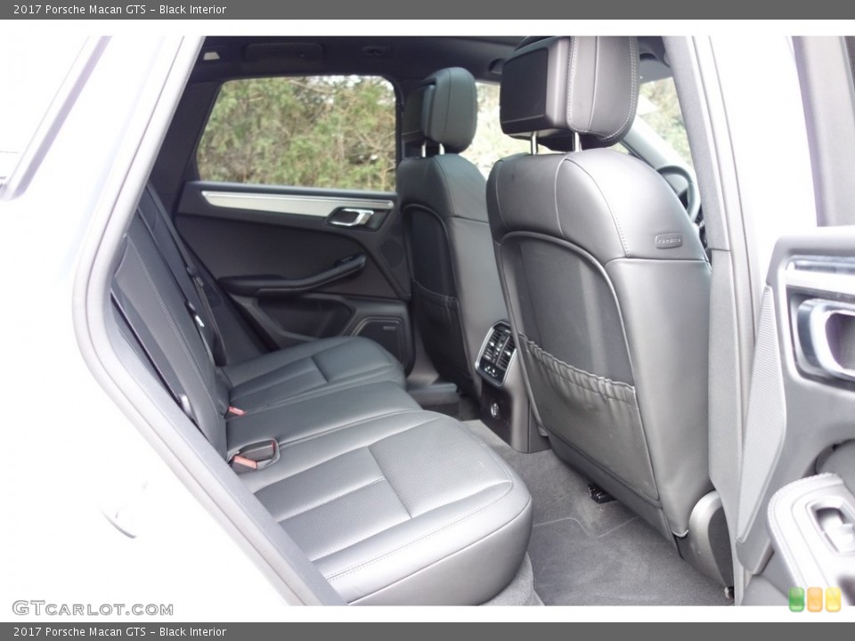 Black Interior Rear Seat for the 2017 Porsche Macan GTS #118580242