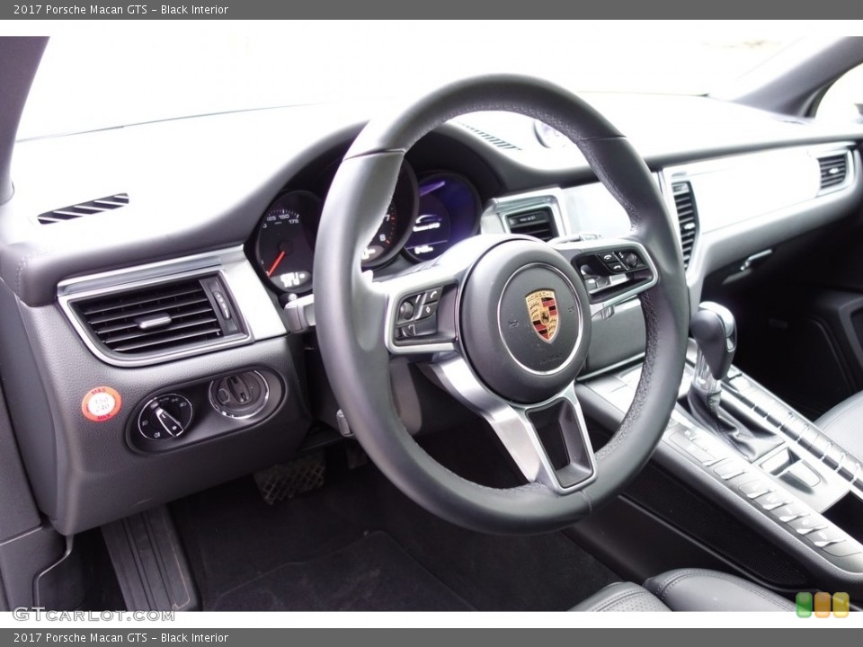 Black Interior Steering Wheel for the 2017 Porsche Macan GTS #118580266
